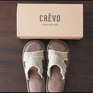 CREVO Men's Baja Memory Foam Slide Sandal